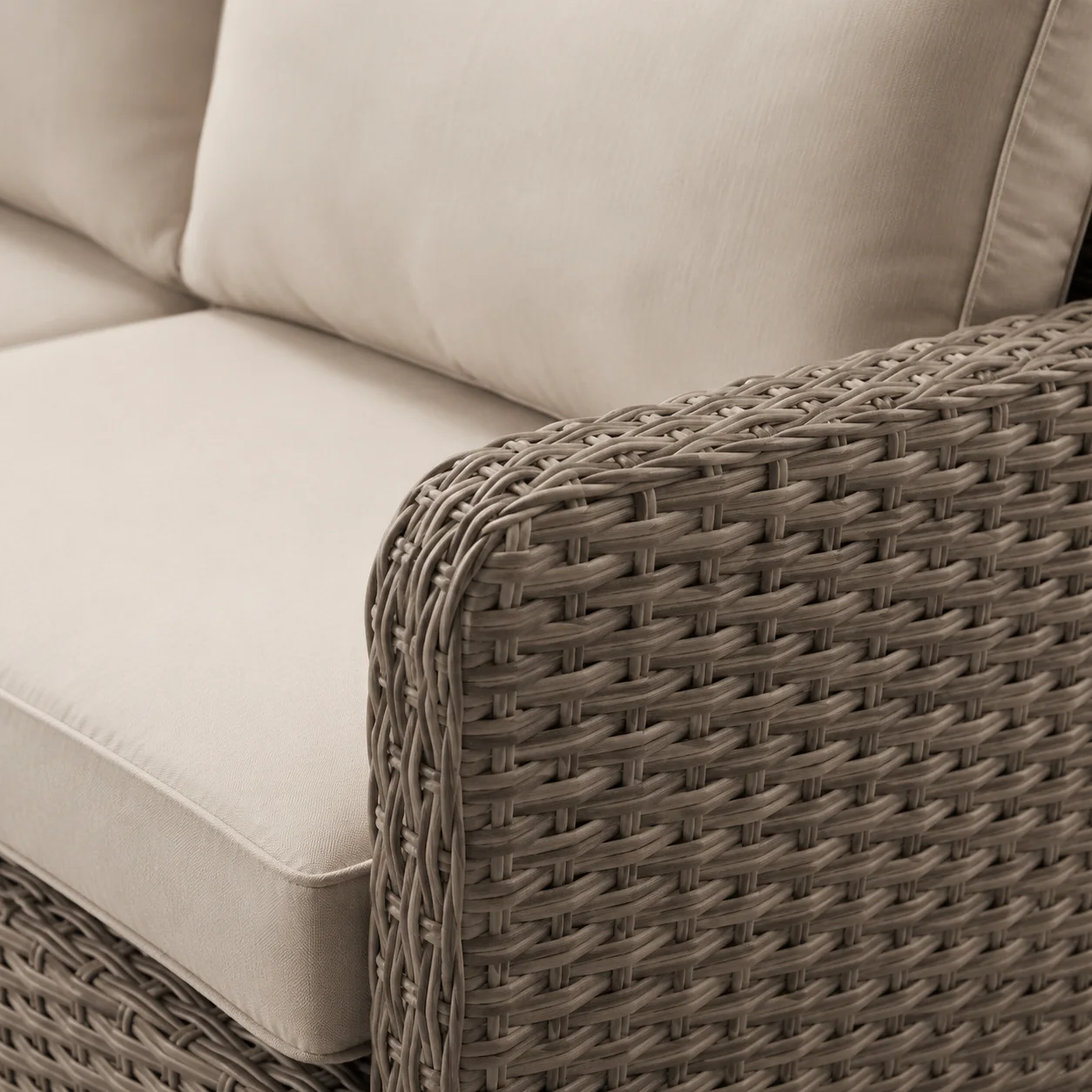 Noluxia Outdoor Loveseat with Cushions - Image 2