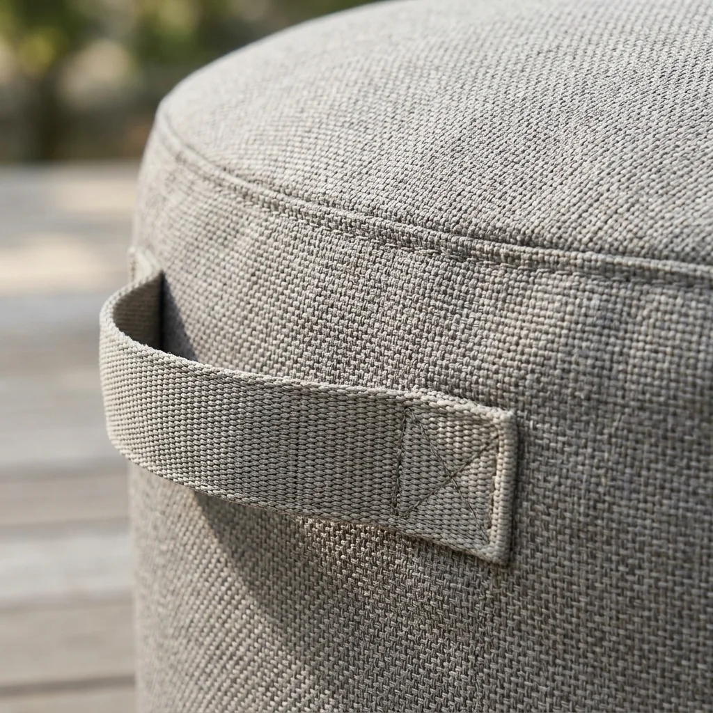 Noluxia Outdoor Pouf Ottoman - Image 2
