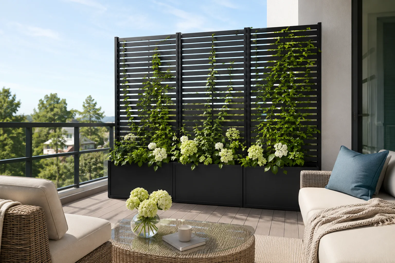 Noluxia Patio Privacy Screen Planter - Image 3