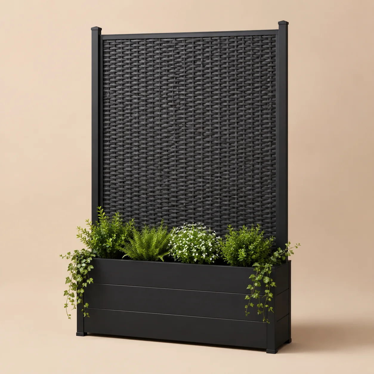 Noluxia Patio Privacy Screen Planter