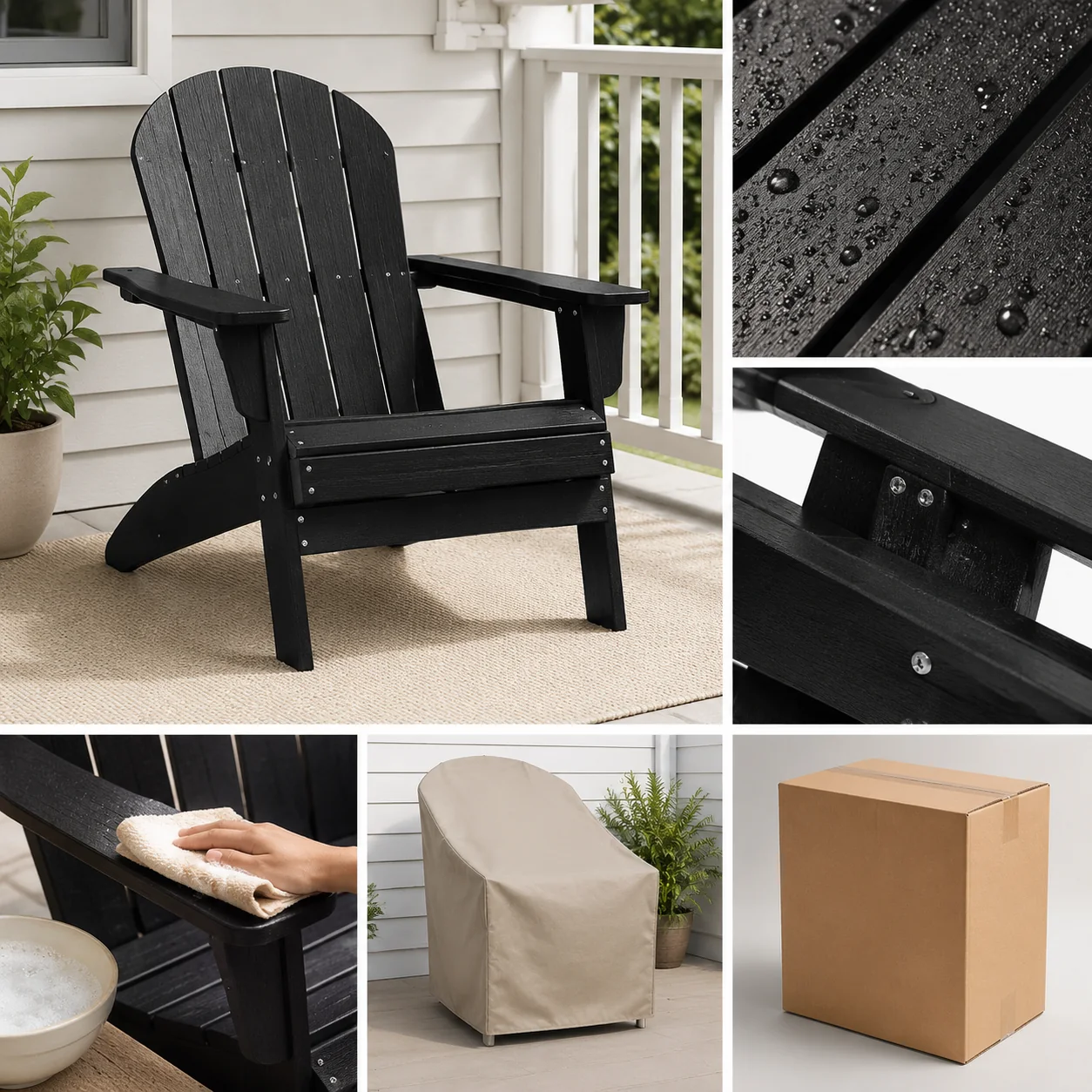 Noluxia Curved Adirondack Chair - Image 4
